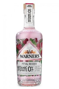 Warners Botanical Pink Berry Gin bezalkoholisks