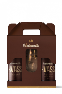 Kvass Valmiermuižas 2x0.5L + glāze